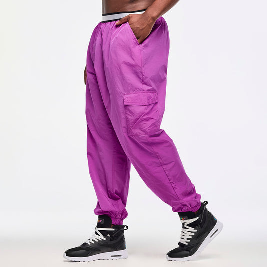 Zumba® Libre Parachute Cargo Pants With Elastic Waistband