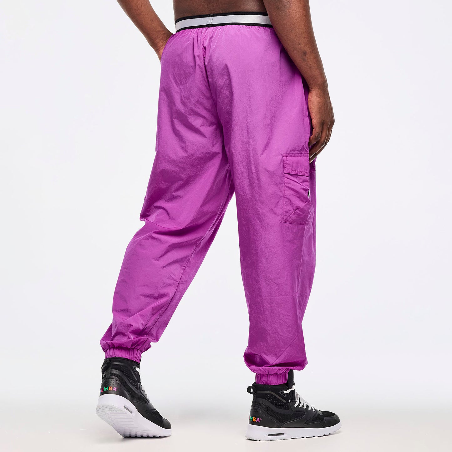 Zumba® Libre Parachute Cargo Pants With Elastic Waistband