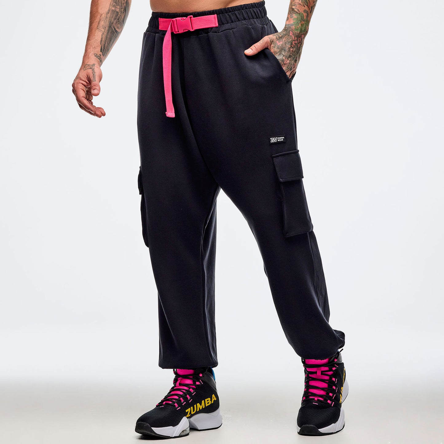Sizzlin' Slouch Cargo Pants With Belt