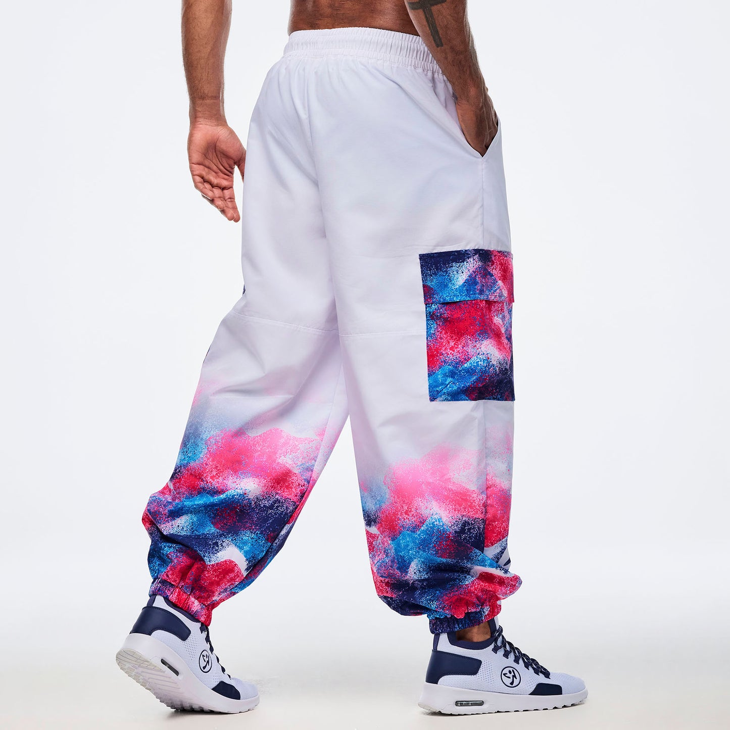 Apres Zumba® Baggy Parachute Cargo Pants