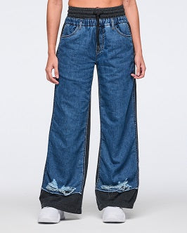 Latin Movement Combo Denim Sweatpants