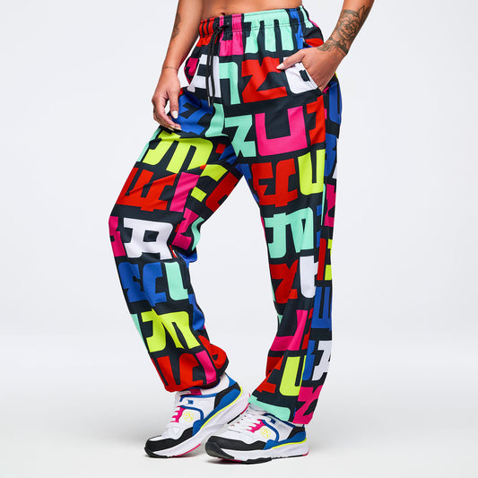 Eastern Flavor Baggy Woven Pants