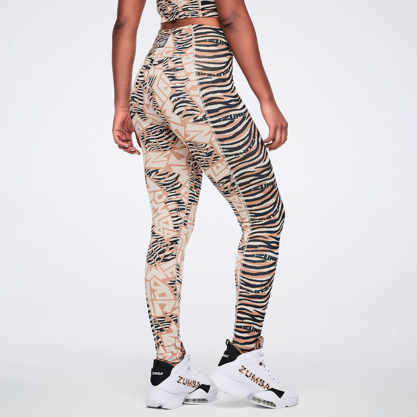 Wildbeat Z-Lift High Waisted Ankle Leggings With Side Panel