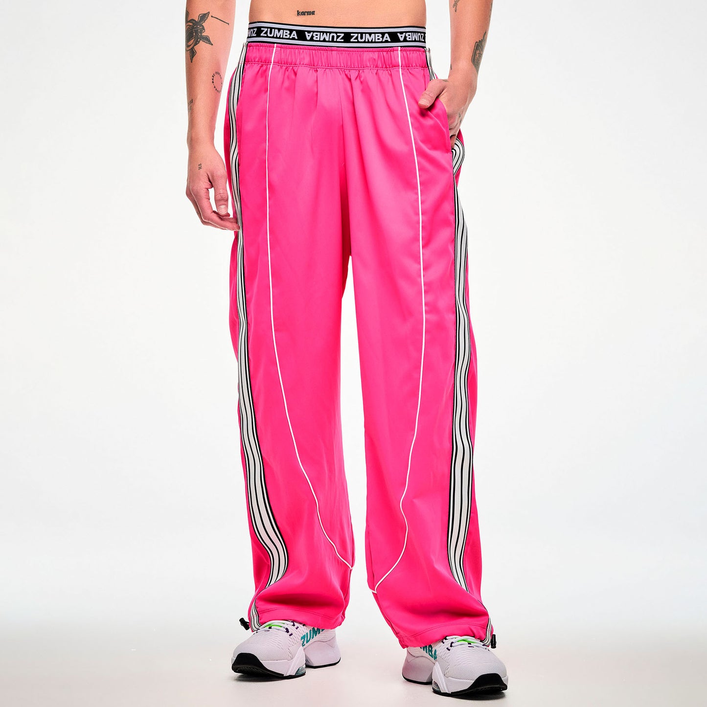 Electric Feel Double Waisted Slouch Pants