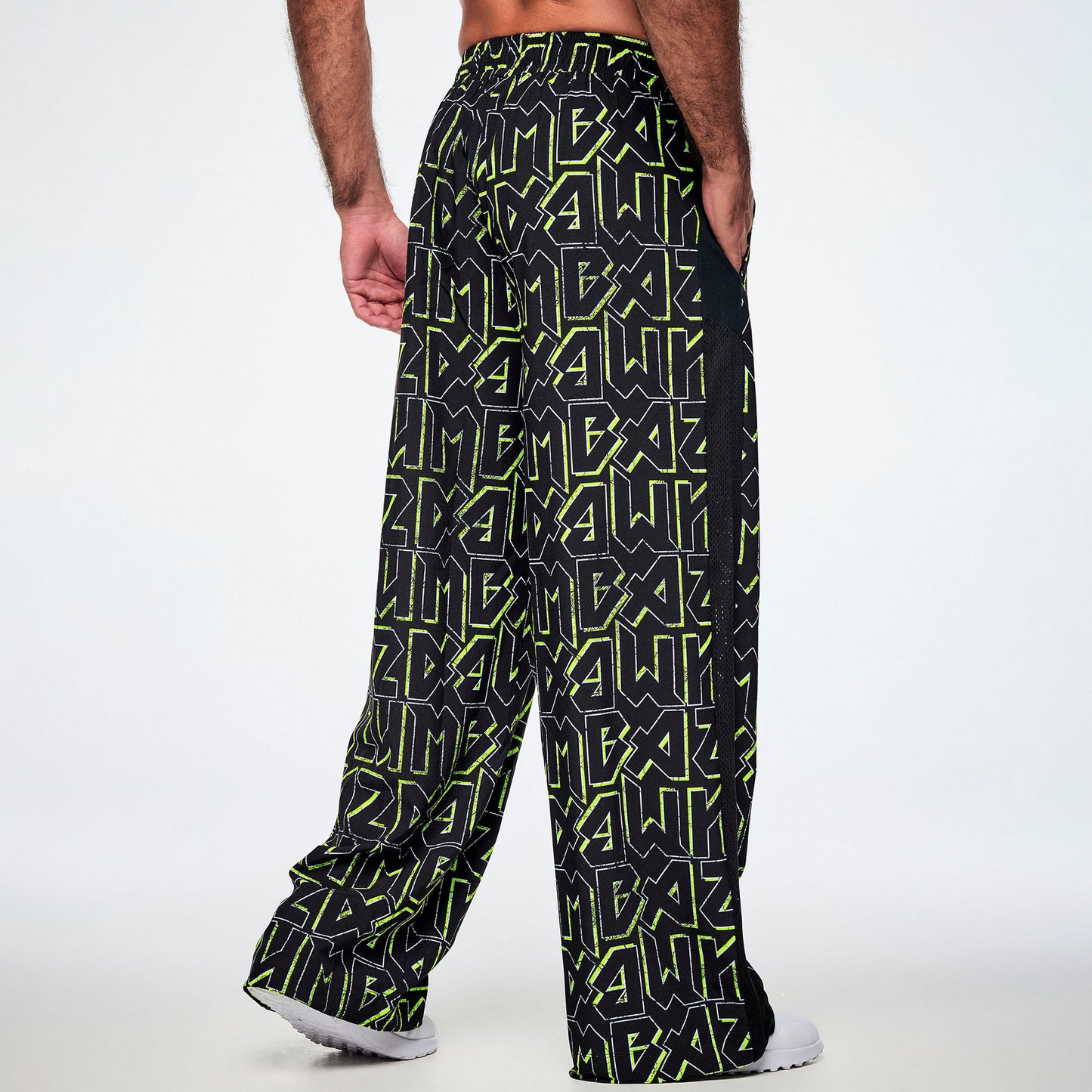 Rock 'n' Roll High Waisted Wide Leg Track Pants