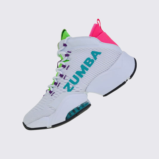 FOOTWEAR26 Zumba® Air Stomp Funk 2.0 - WhiteMULTI (2026) Neon