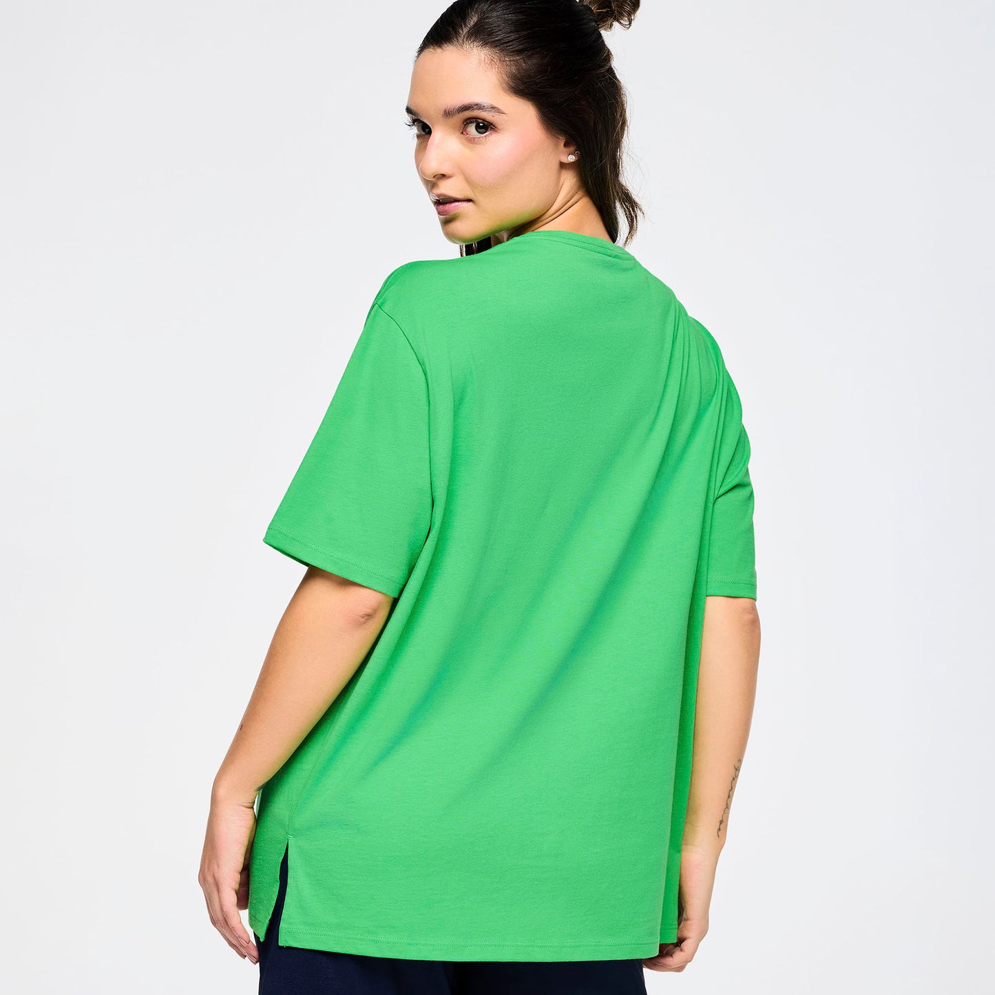 Zumba® Out Loud Boxy Top With Side Slits