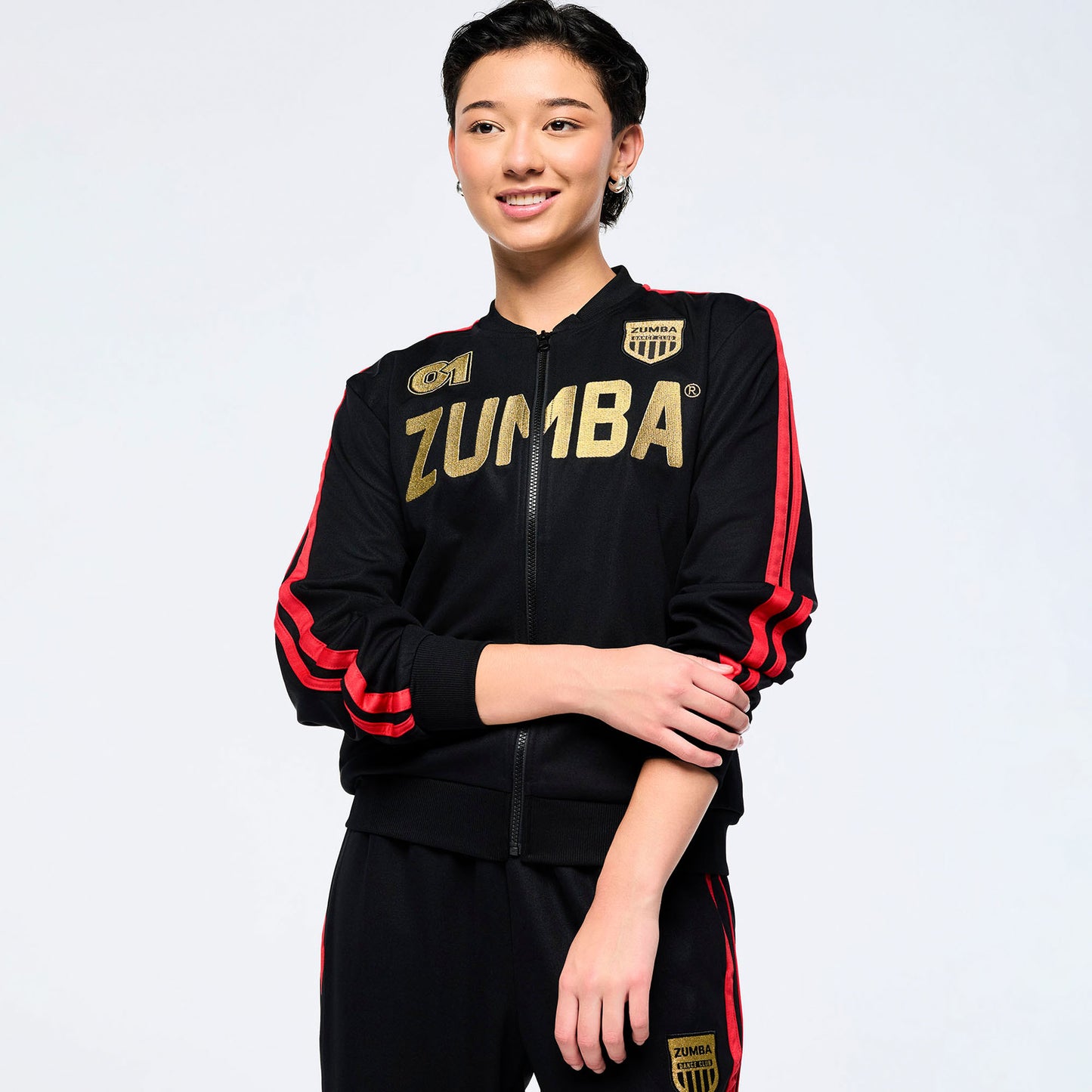 *LOW INVENTORY Victory Track Jacket - Black