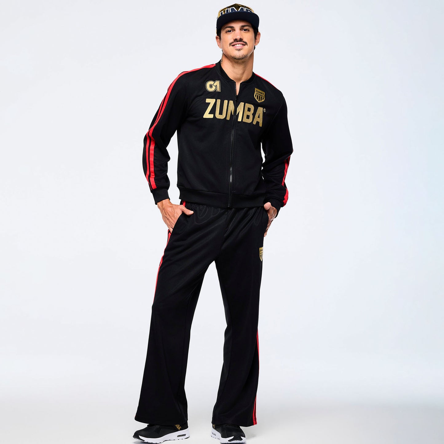 *LOW INVENTORY Victory Track Jacket - Black