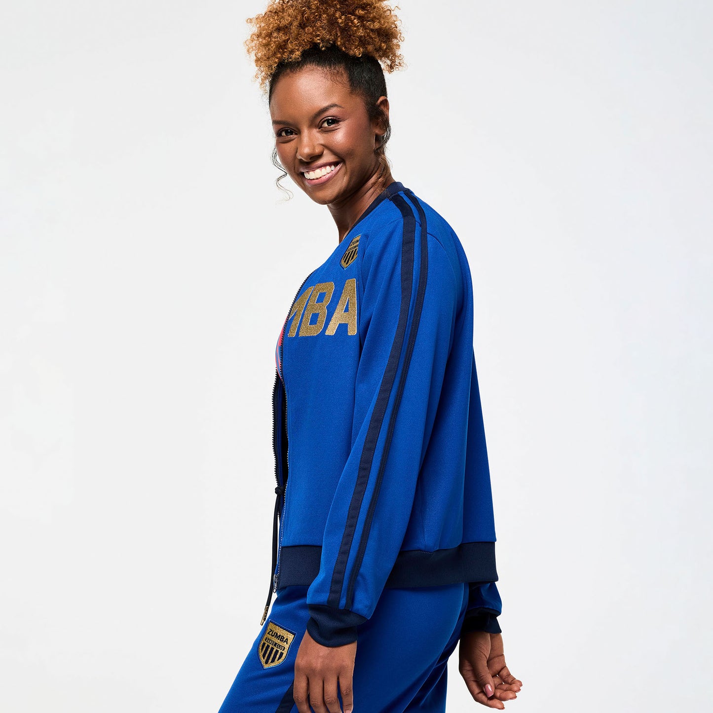*LOW INVENTORY Victory Track Jacket - Blue