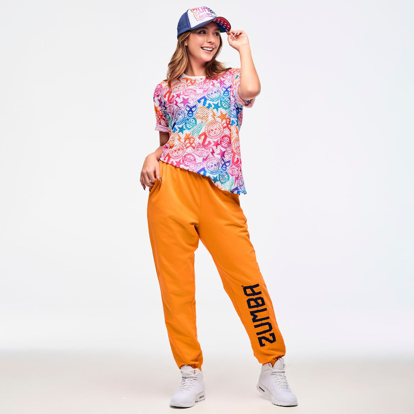 Zumba® Libre Boxy Mesh Top With Side Slits