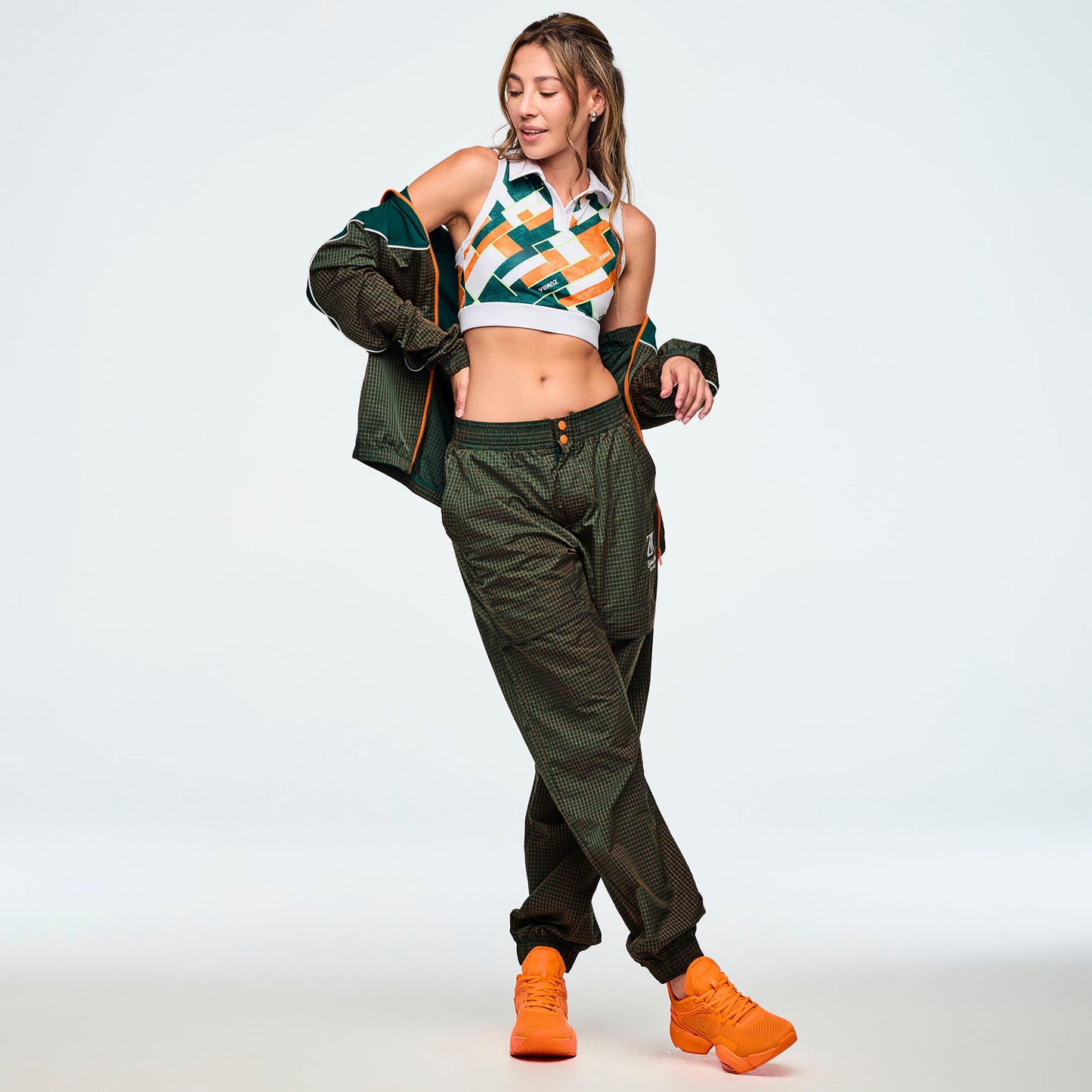 ** COMING SOON ** Class of 2001 Crop Racerback Polo - White/Orange