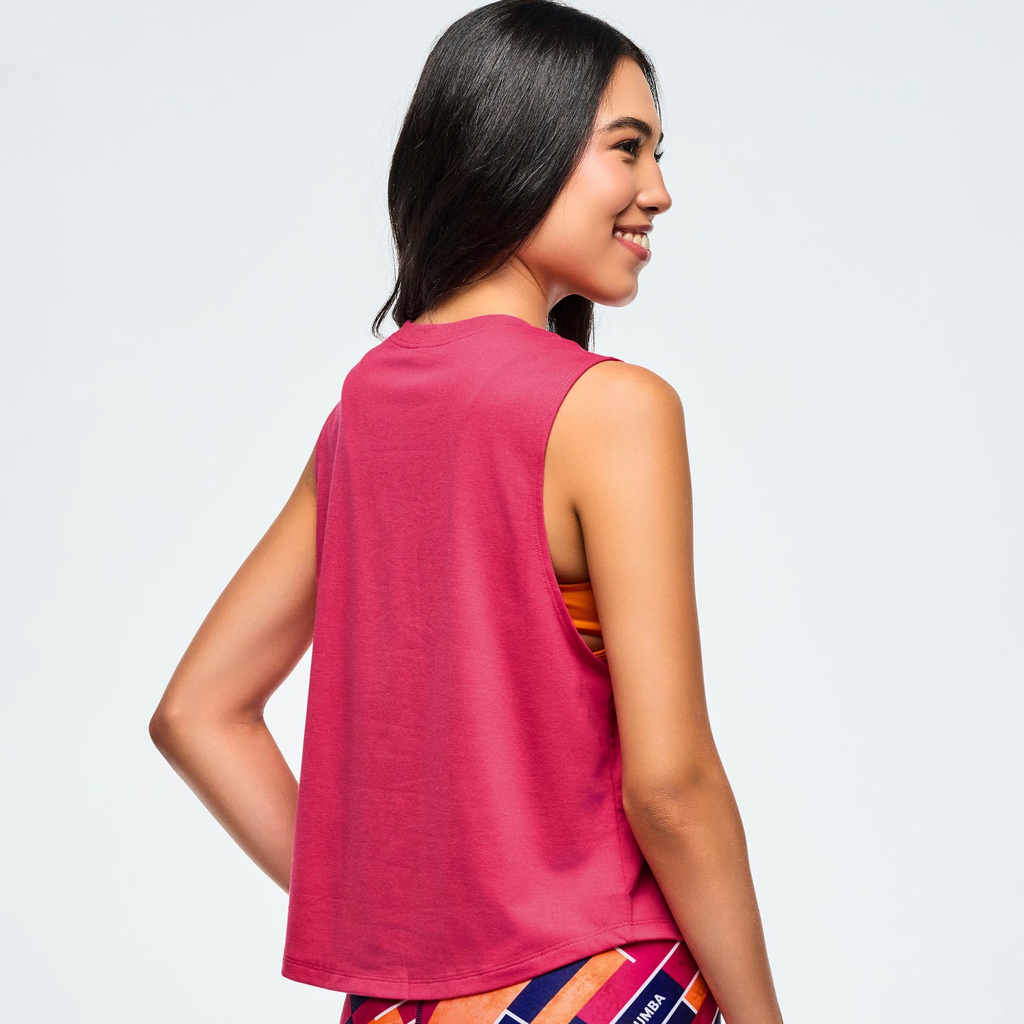 Class of 2001 Loose Muscle Tank - Deep Pink
