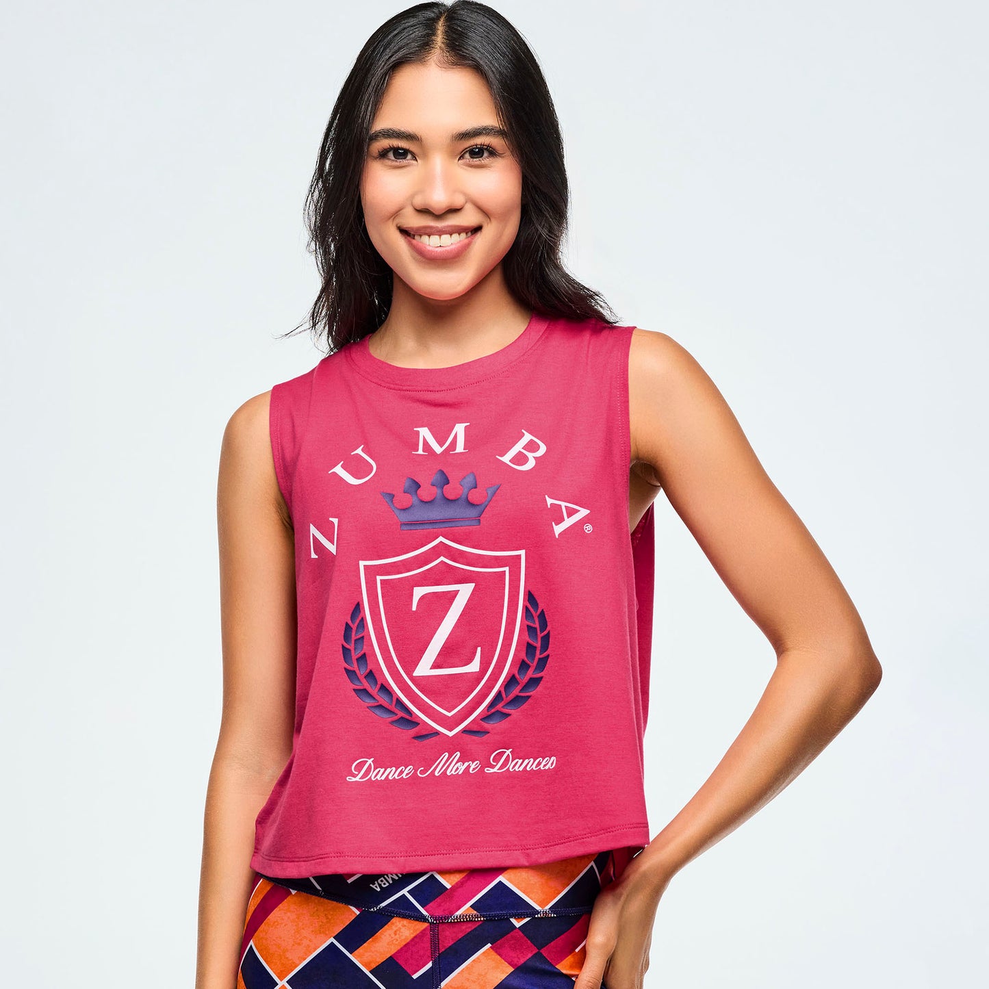 Class of 2001 Loose Muscle Tank - Deep Pink