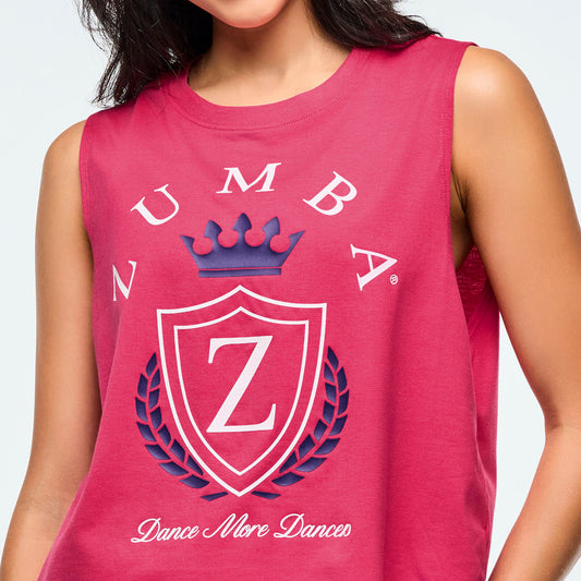 Class of 2001 Loose Muscle Tank - Deep Pink