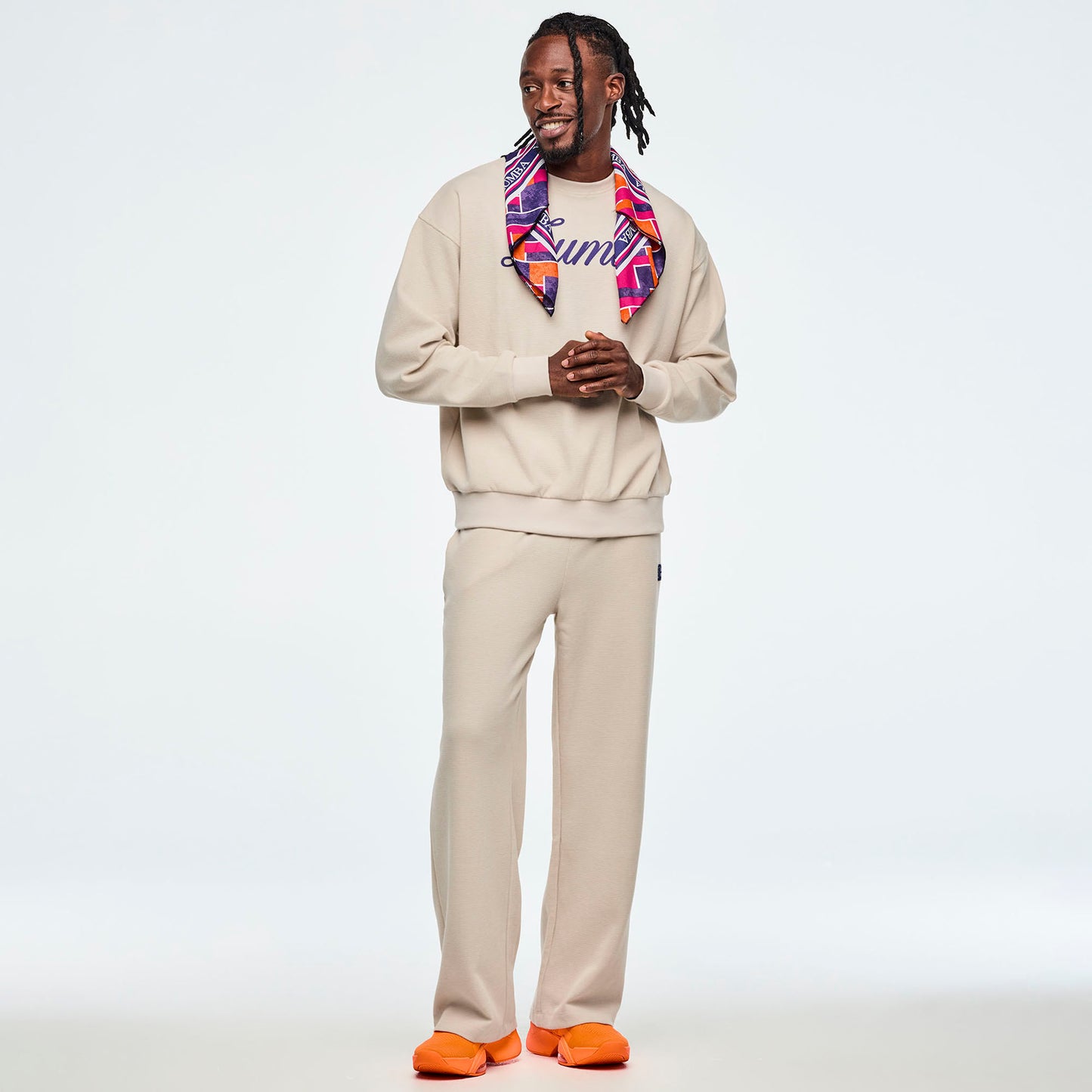 Class of 2001 Oversized Pullover Waffle Sweatshirt