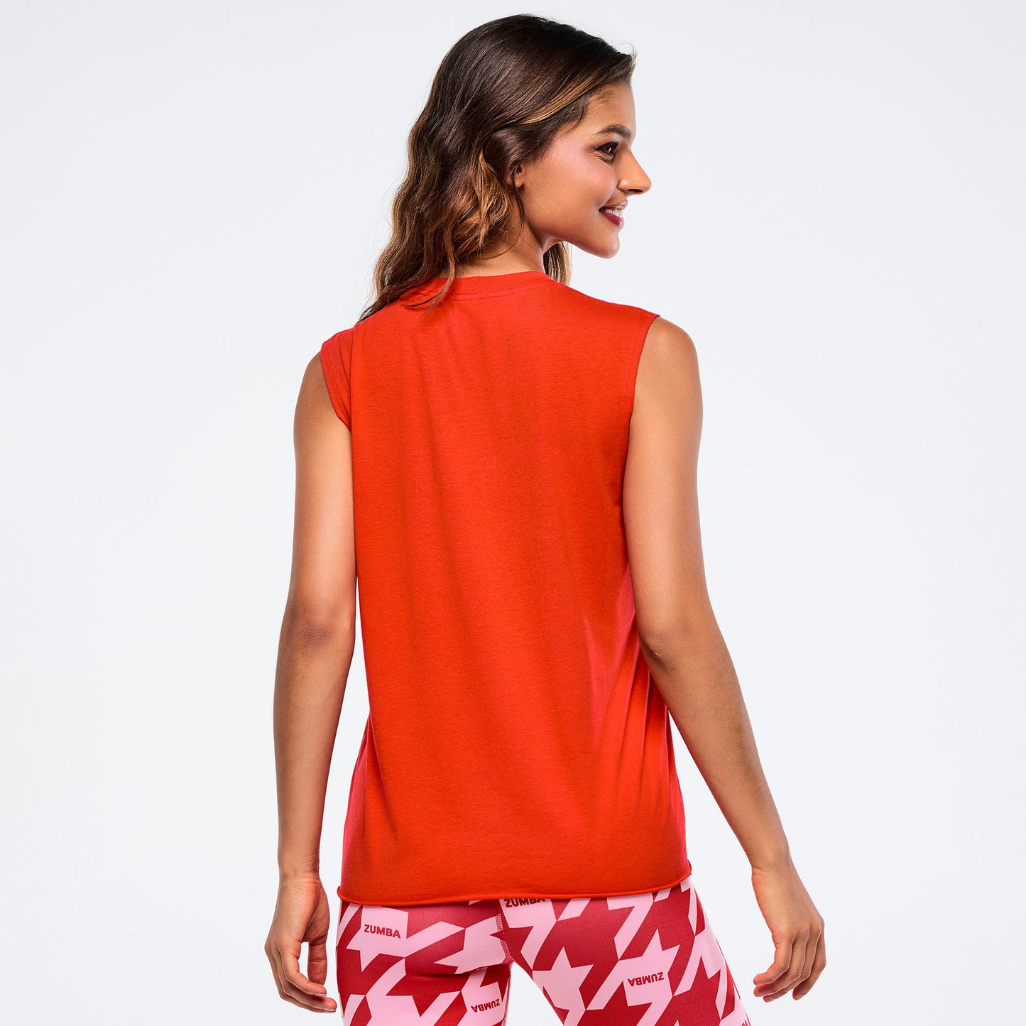 Zumba® Amour Crew Neck Muscle Tank