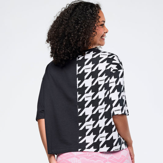 Zumba® Amour Oversized Boxy Crop Top
