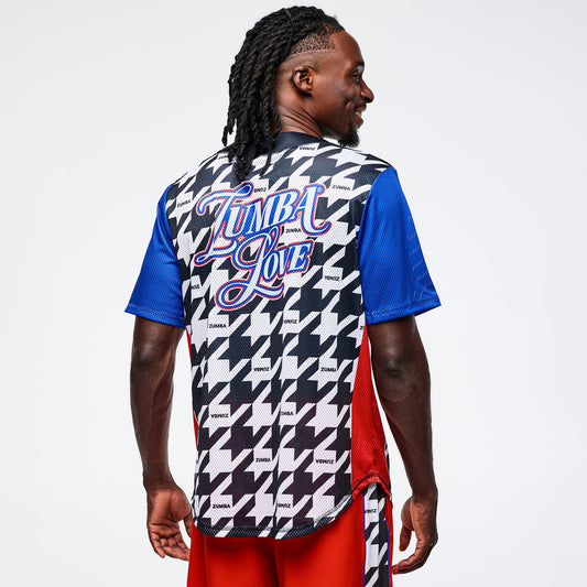*COMING SOON* Zumba® Amour Baseball Button-Up Jersey