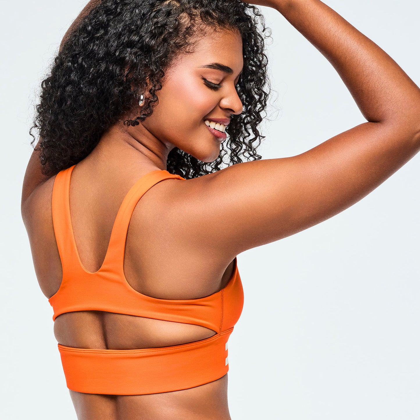 *SOLD OUT* Class of 2001 Racerback Scoop Neck Bra - Orange Punch