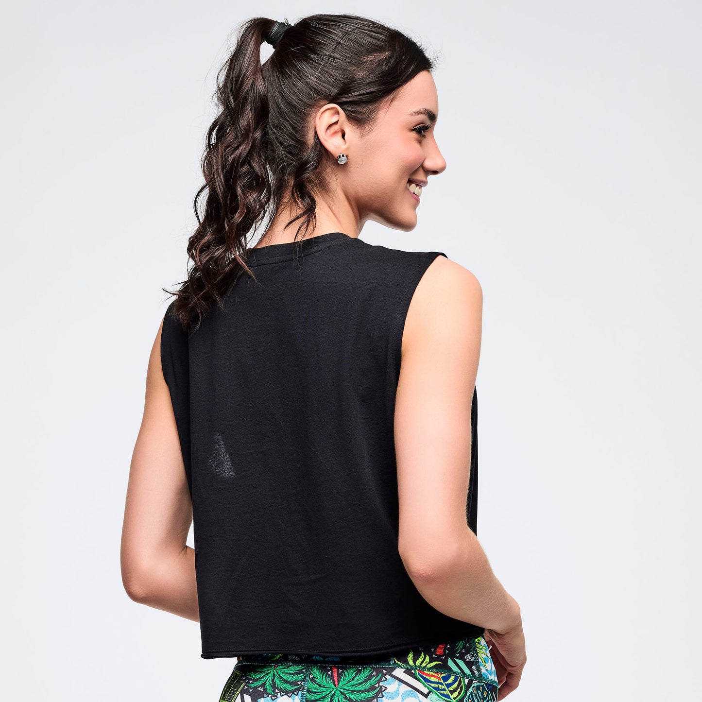 Latin Movement Muscle Crop Tank