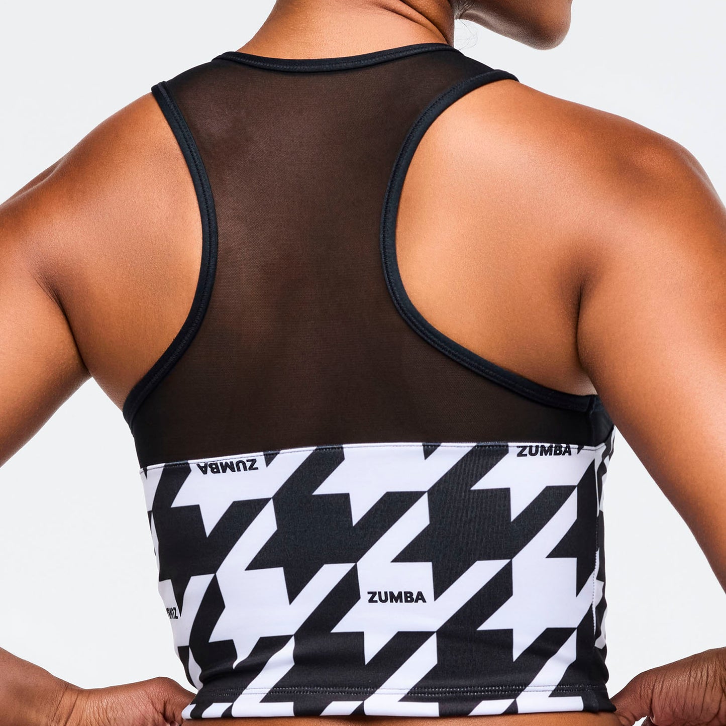 *SOLD OUT* Zumba® Amour Z-Lift High Neck Crop Tank
