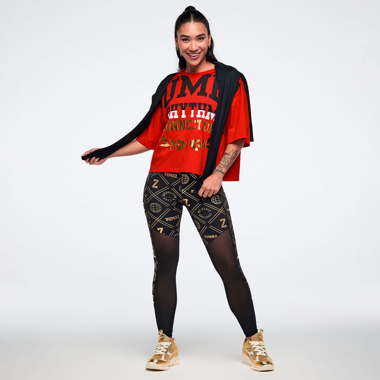 Worldwide Oversized Boxy Crop Top