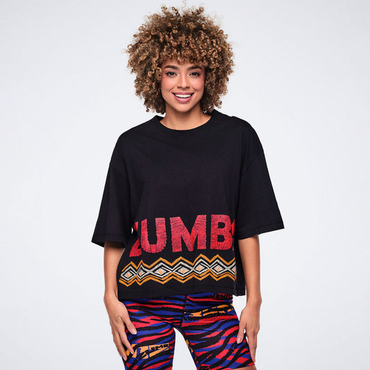 Wildbeat Oversized Boxy Crop Top