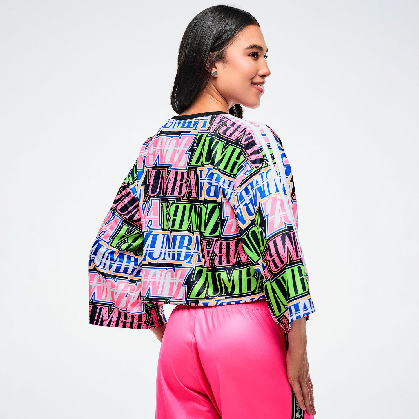 Dale-Z Oversized Boxy Crop Top