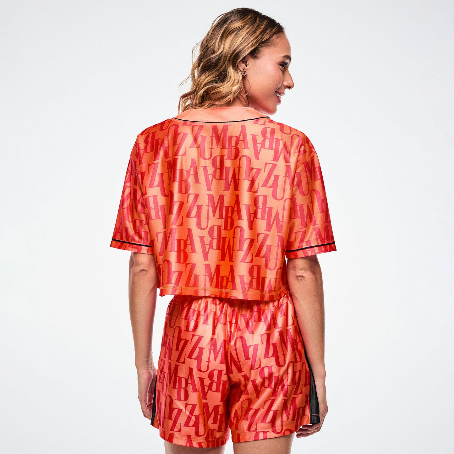 Dale-Z Oversized Crop Baseball Top