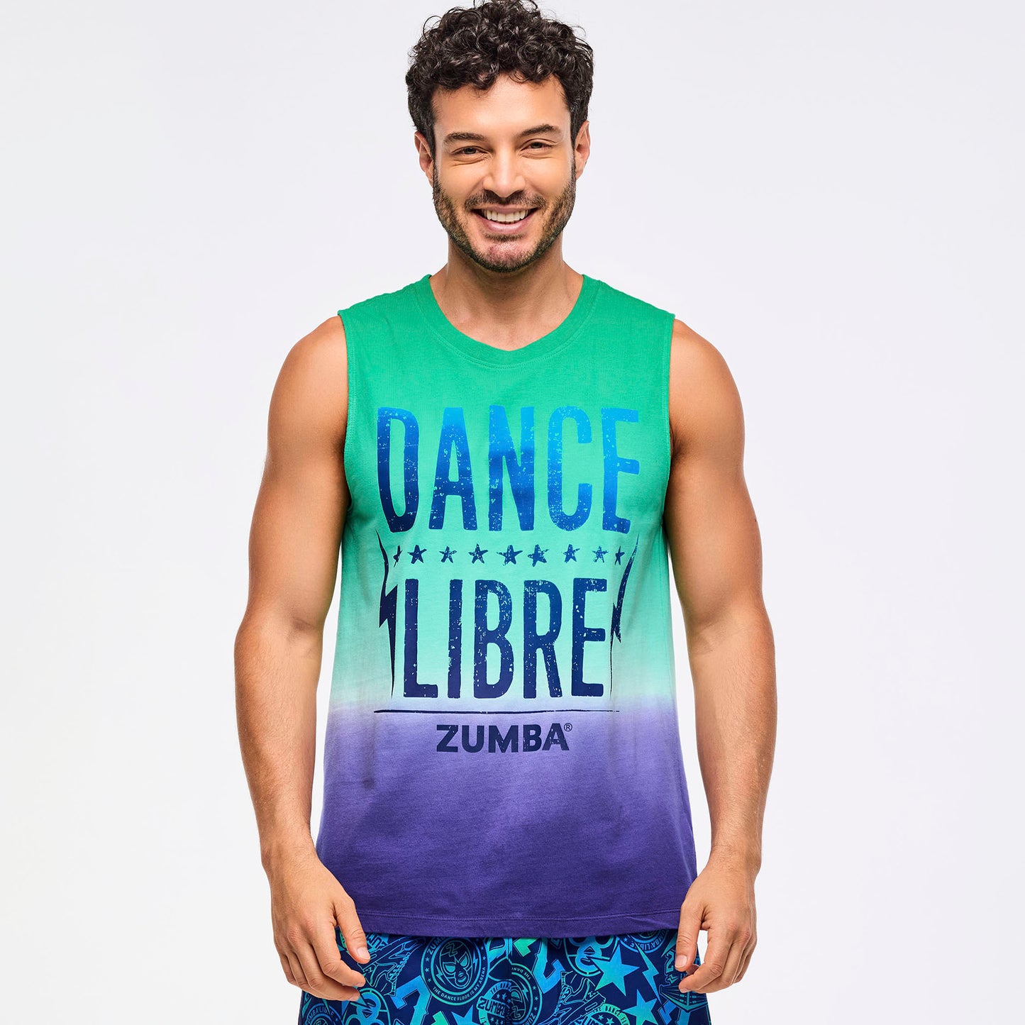Zumba® Libre Men's Wide Shoulder Tank