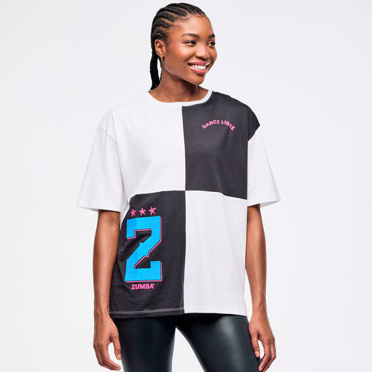 | Zumba® Libre Men's Oversized Crew Neck Tee
