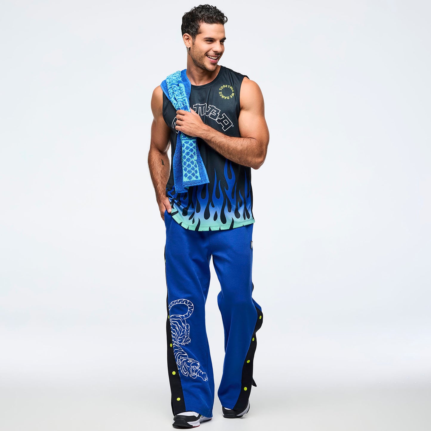 Eastern Flavor Men's Wide Shoulder Tank