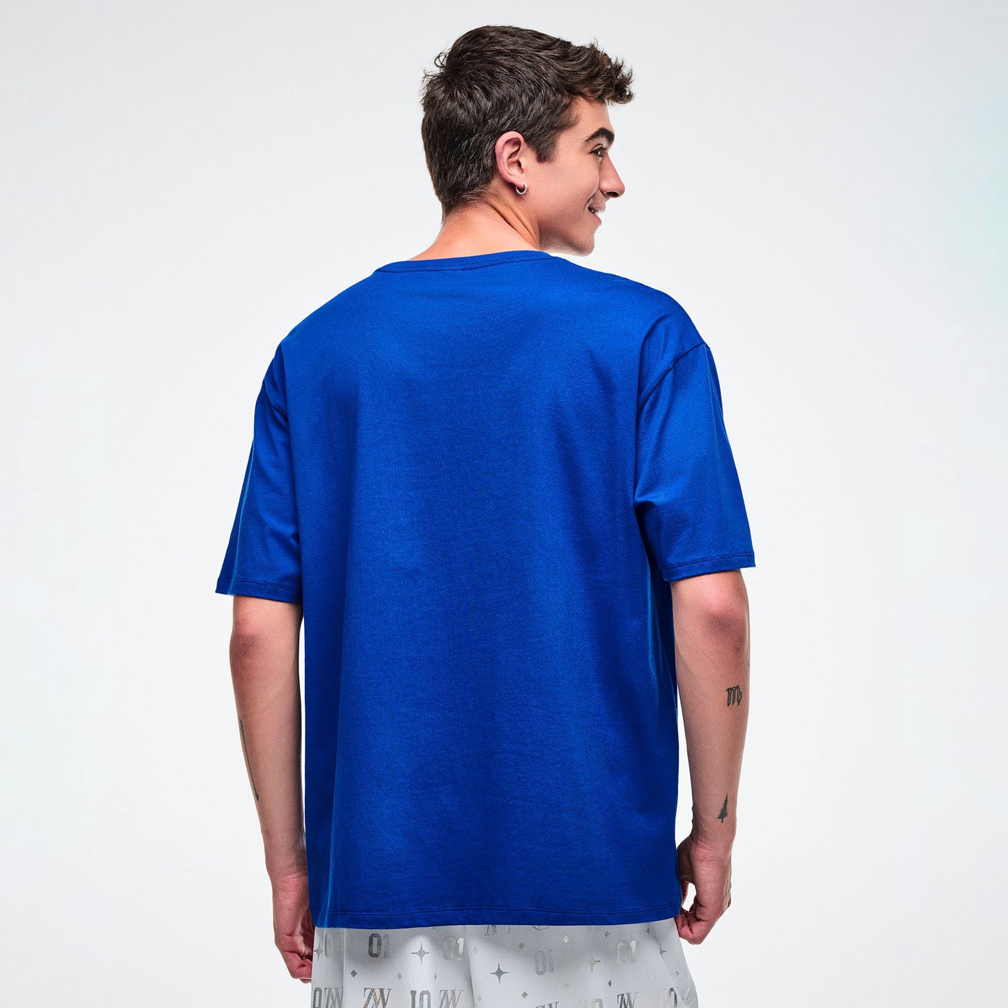 Dale-Z Men's Crew Neck Tee - Blue