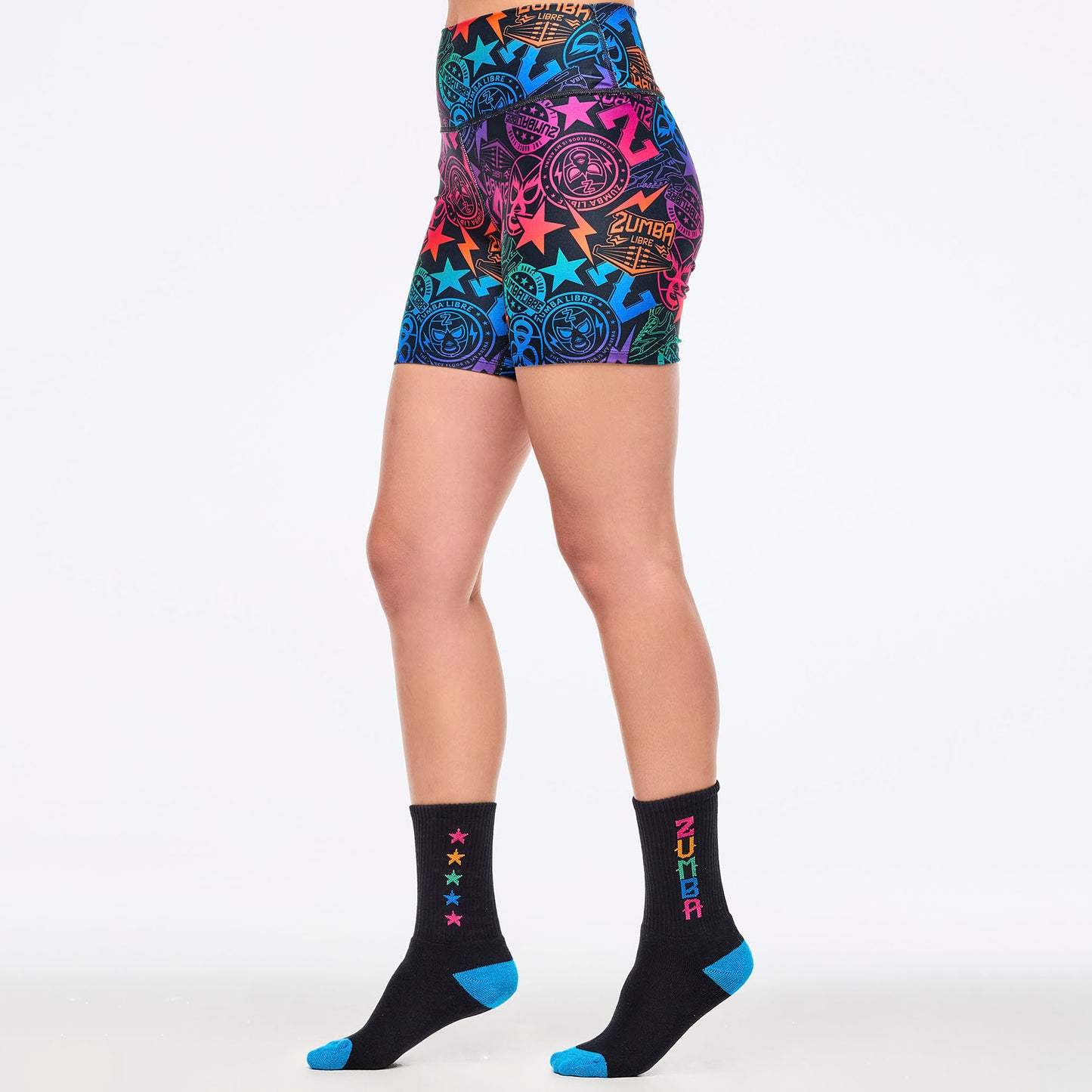 Zumba® Libre High Socks - Bold Black