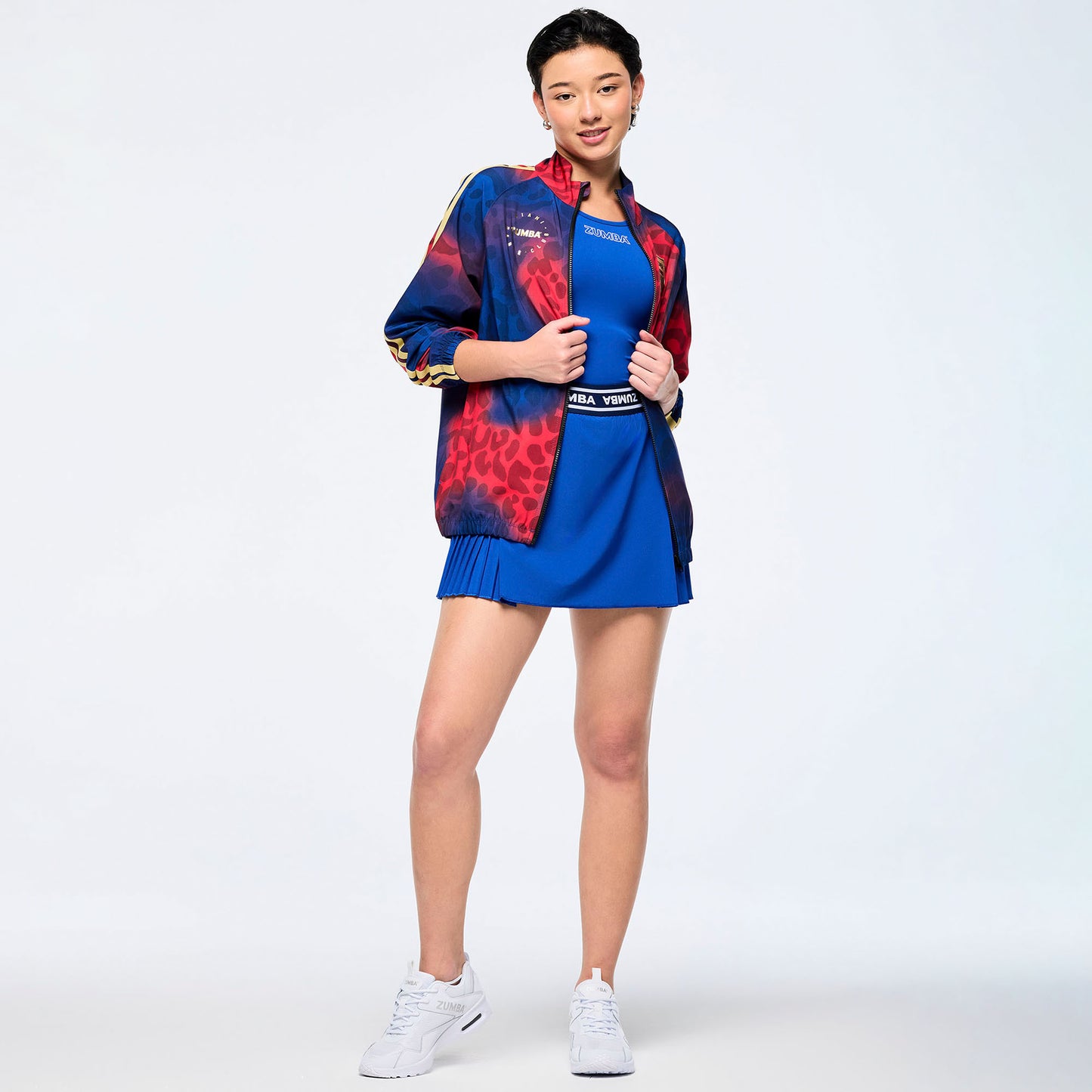 *LOW INVENTORY Victory Zip Up Mock Neck Woven Raglan Jacket