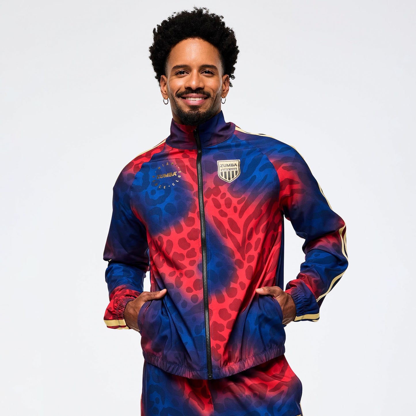 *LOW INVENTORY Victory Zip Up Mock Neck Woven Raglan Jacket