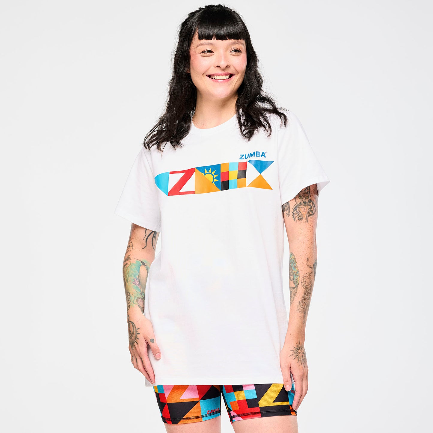 Zumba® Rays Crew Neck Tee