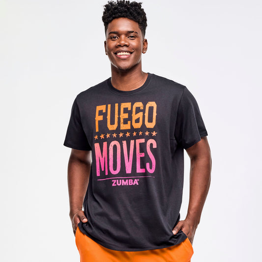 Zumba® Libre Crew Neck Tee - Bold Black (Instructor)