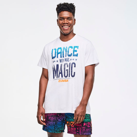 Zumba® Libre Crew Neck Tee - Wear It Out White