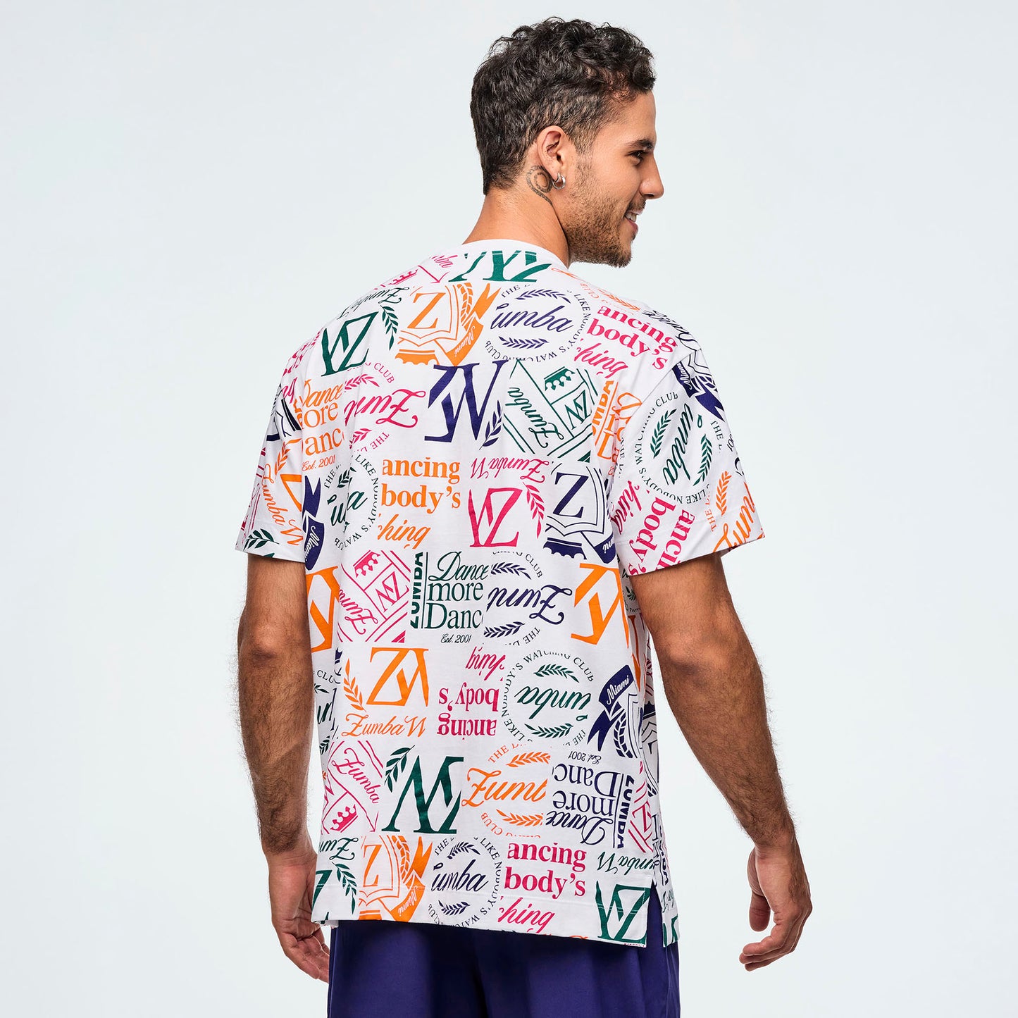 Class of 2001 Oversized Crew Neck Top