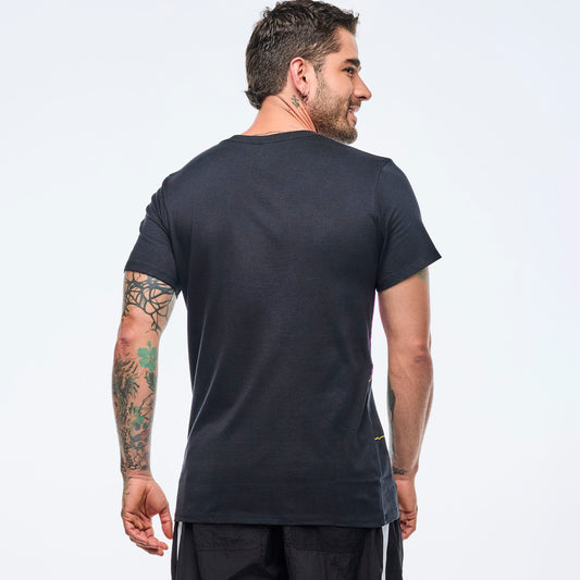 Apres Zumba® Unisex Crew Neck Tee - Bold Black