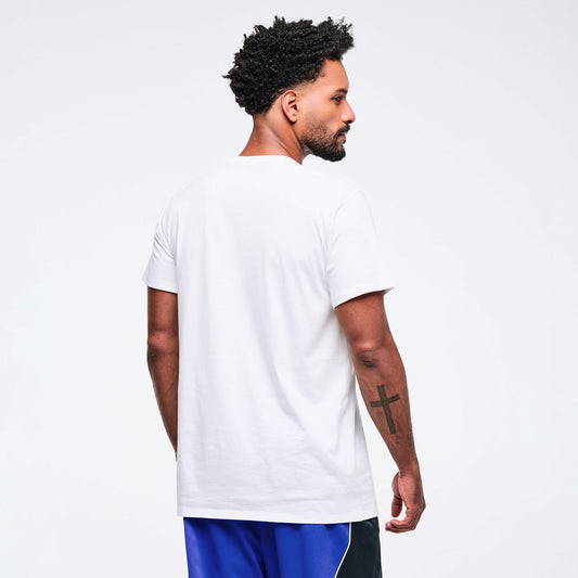Latin Movement Unisex Crew Neck Tee - White