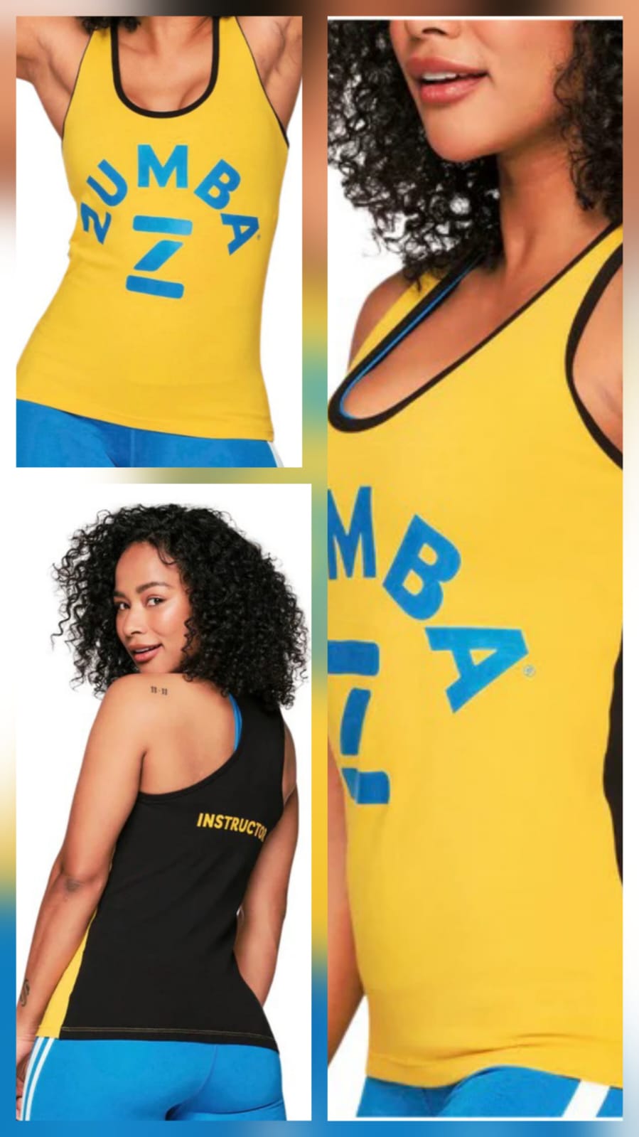 |ZA|ZIN™ Zumba® Bold Instructor Racerback