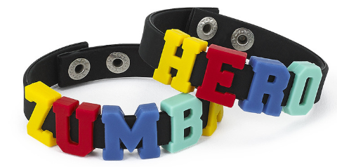 |ZA|Zumba® Hero Rubber Bracelets 2pk