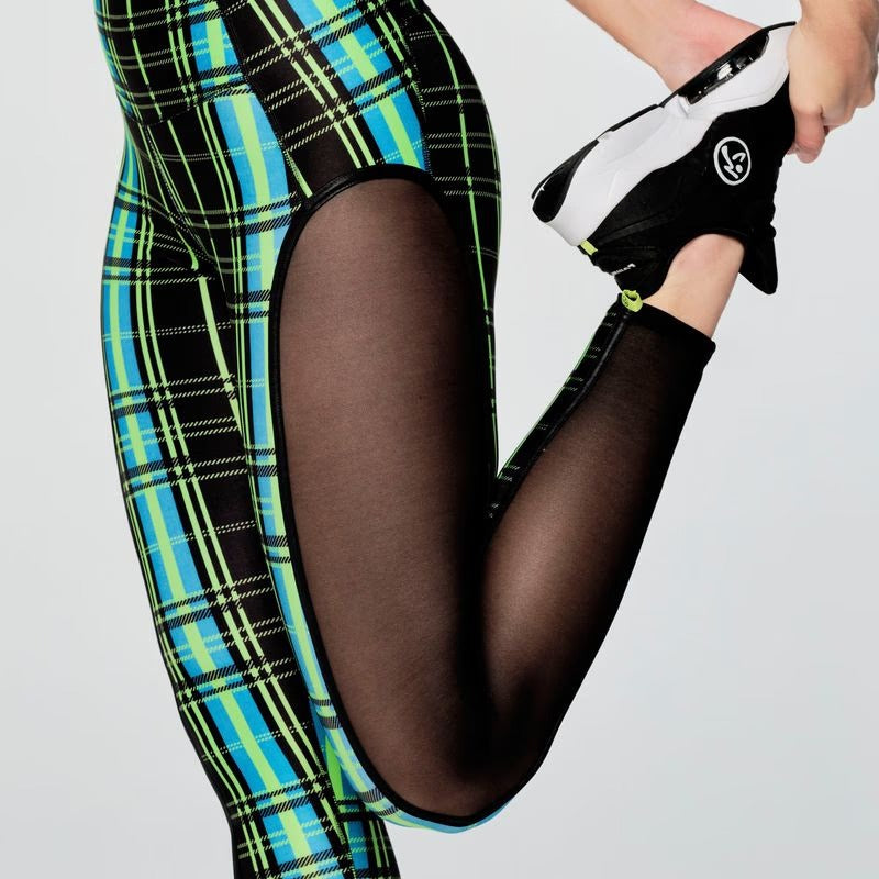 Zumba® Rock Out High Waisted Ankle Leggings