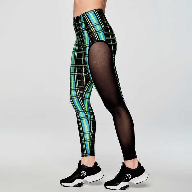 Zumba® Rock Out High Waisted Ankle Leggings