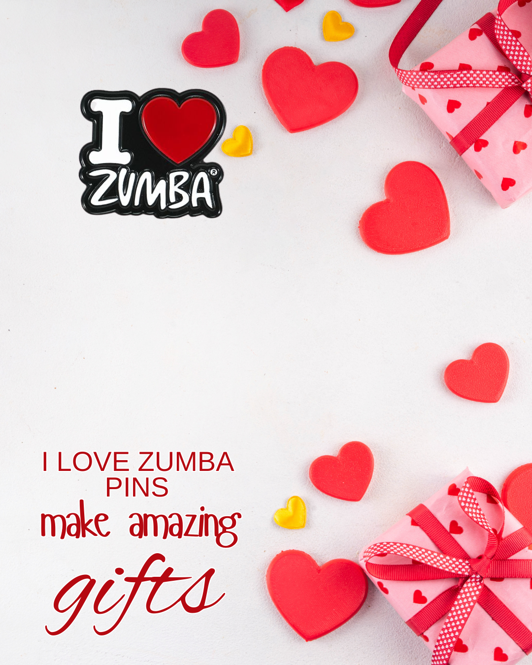 |ZA|I LOVE ZUMBA® PIN