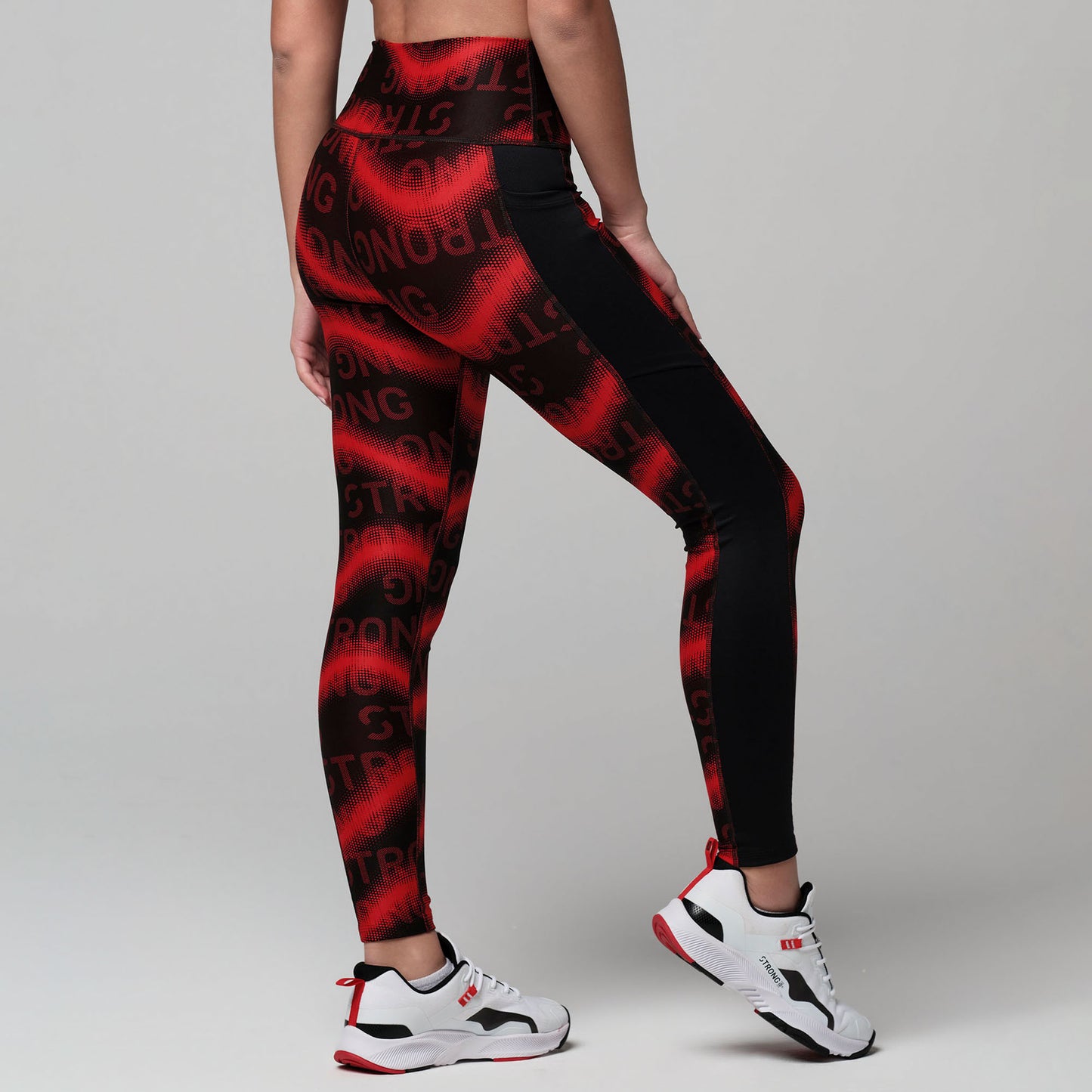 STRONG iD'2024 Heat Map High Waisted Ankle Leggings