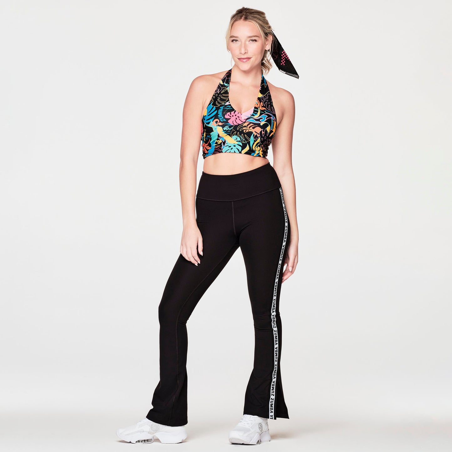 Zumba® Upbeat Split Leg Flare Leggings